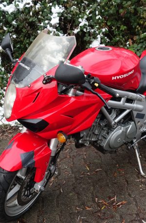 Hyosung GT 650 mit Motorschaden