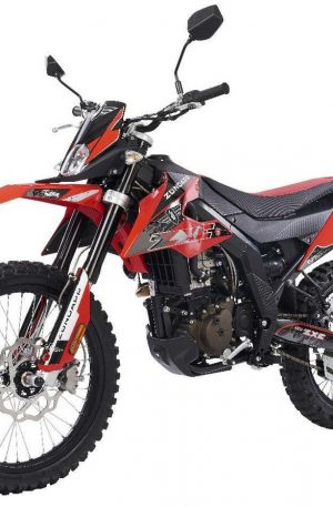 Zündapp XR 125 mit originalem Minarelli Motor sw/rot